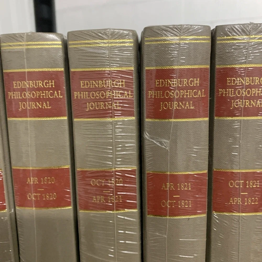 Edinburgh Philosophical Journal Vol (1-14), 3rd Ed., Thoemmes Press, 2001, New!